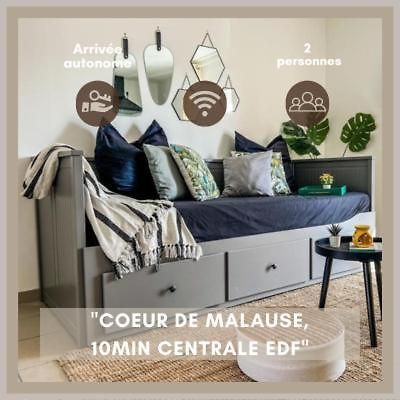 Le Gite 3 - Studio Confort, 10Min Golfech Malause Eksteriør billede