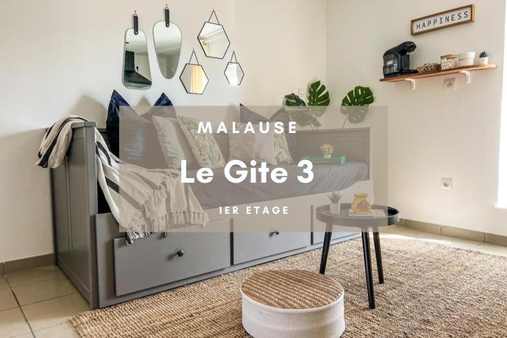 Le Gite 3 - Studio Confort, 10Min Golfech Malause Eksteriør billede