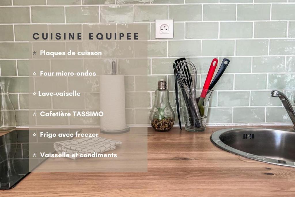 Le Gite 3 - Studio Confort, 10Min Golfech Malause Eksteriør billede